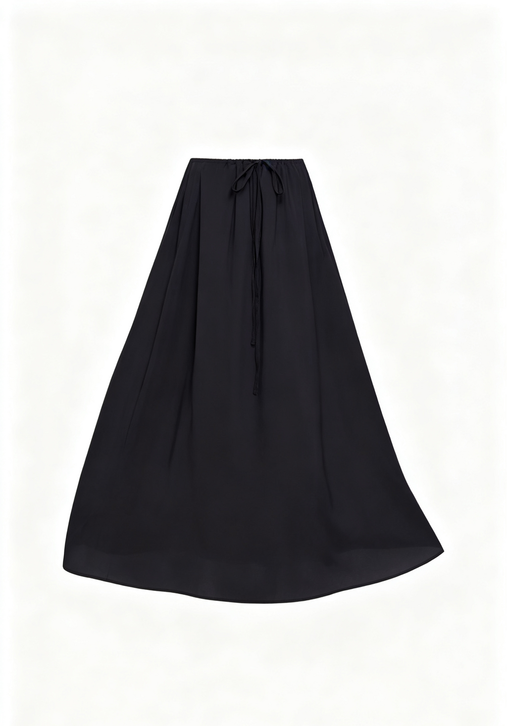Low MOQ Custom Lightweight Woven Fabric A-Line Women Casual Midi Skirt