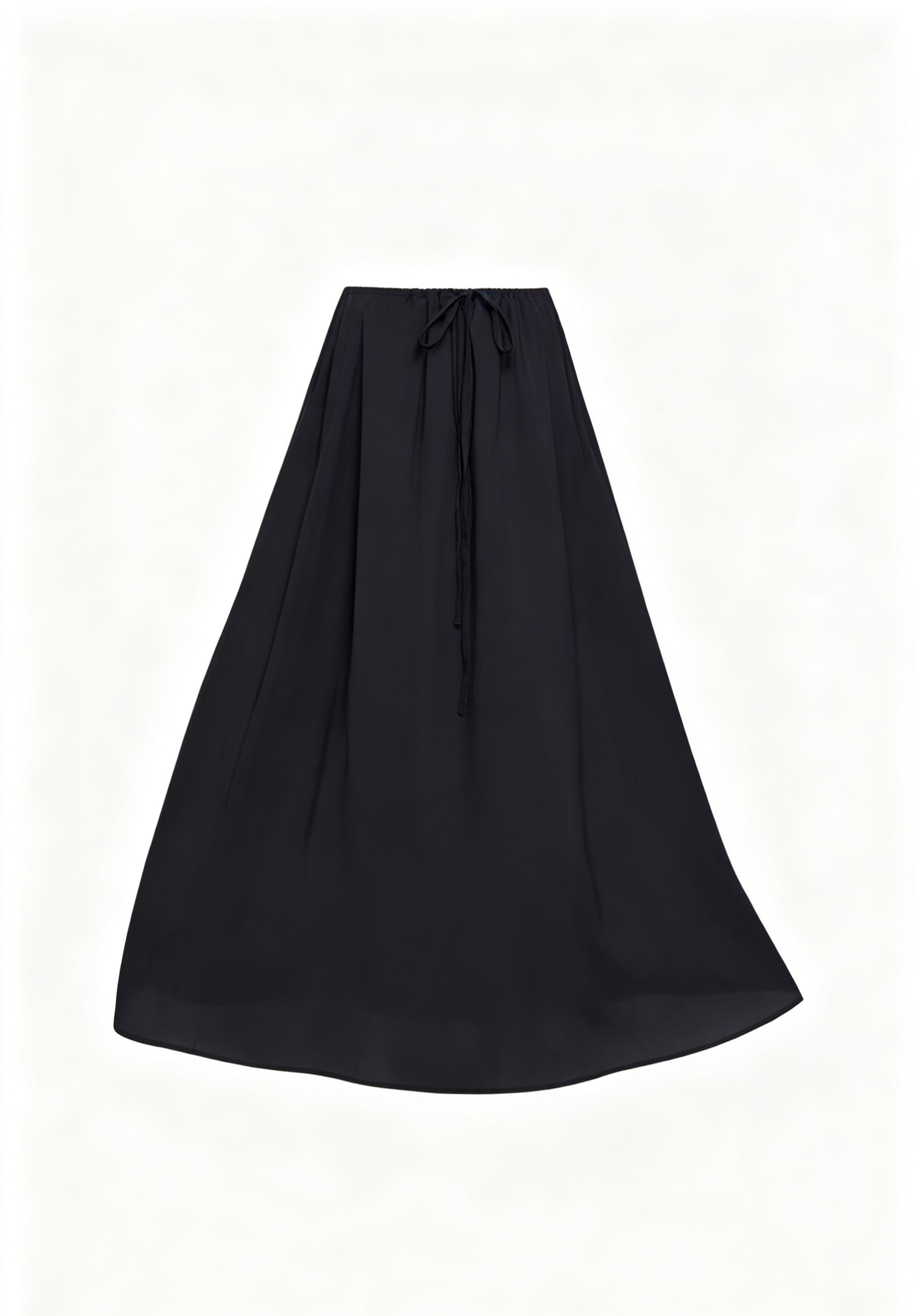 Low MOQ Custom Lightweight Woven Fabric A-Line Women Casual Midi Skirt